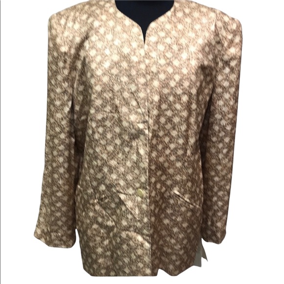 SK & Company Silk Blazer - Picture 1 of 5